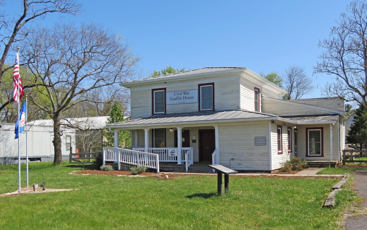 Exterior of Graffiti House, Brandy Station