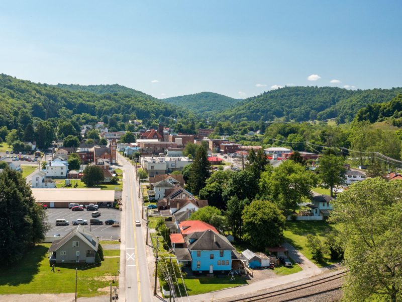 View of Philippi, West Virginia