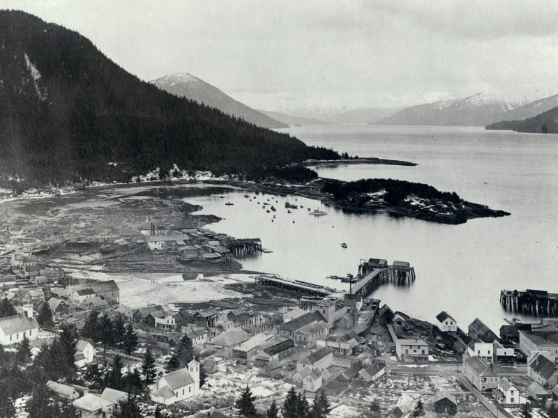View of Wrangell, Alaska