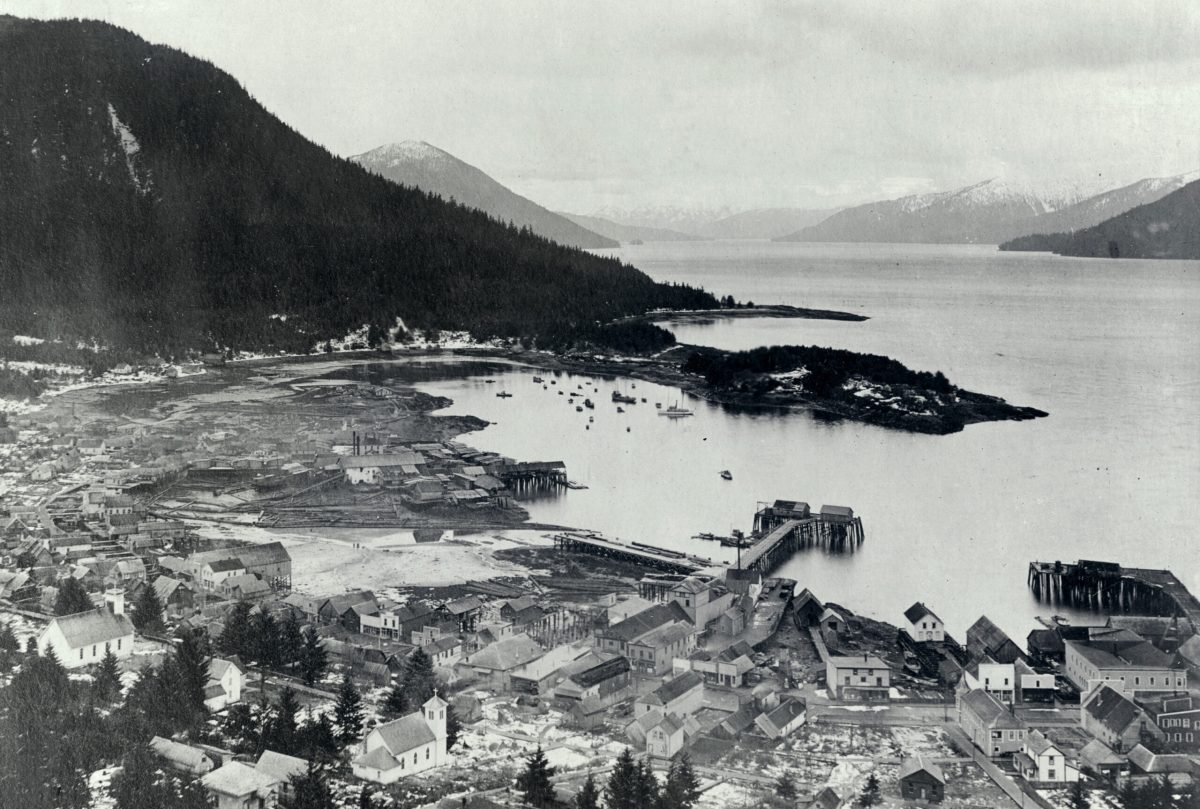 View of Wrangell, Alaska