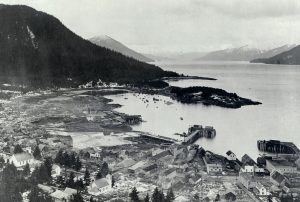 View of Wrangell, Alaska