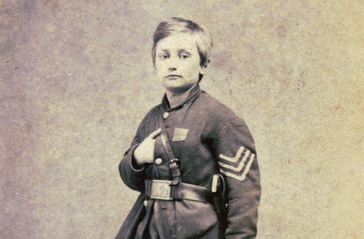 9-year-old boy soldier Johnny Clem