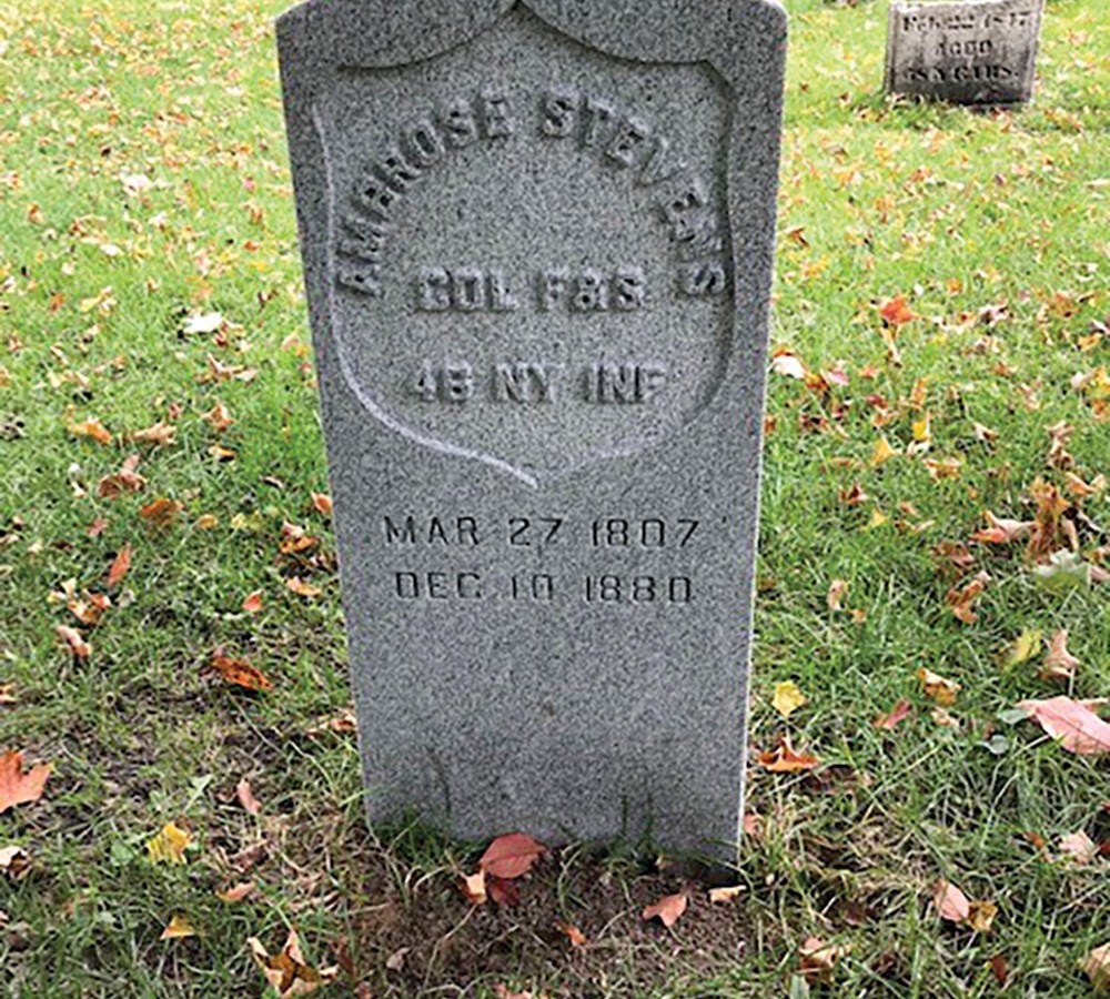 Ambrose Stevens gravesite