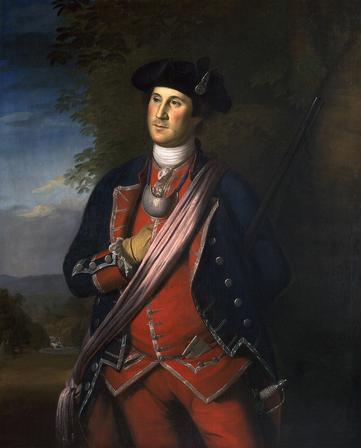 This 1772 portrait of then Colonel George Washington—the earliest known depiction of the future president.