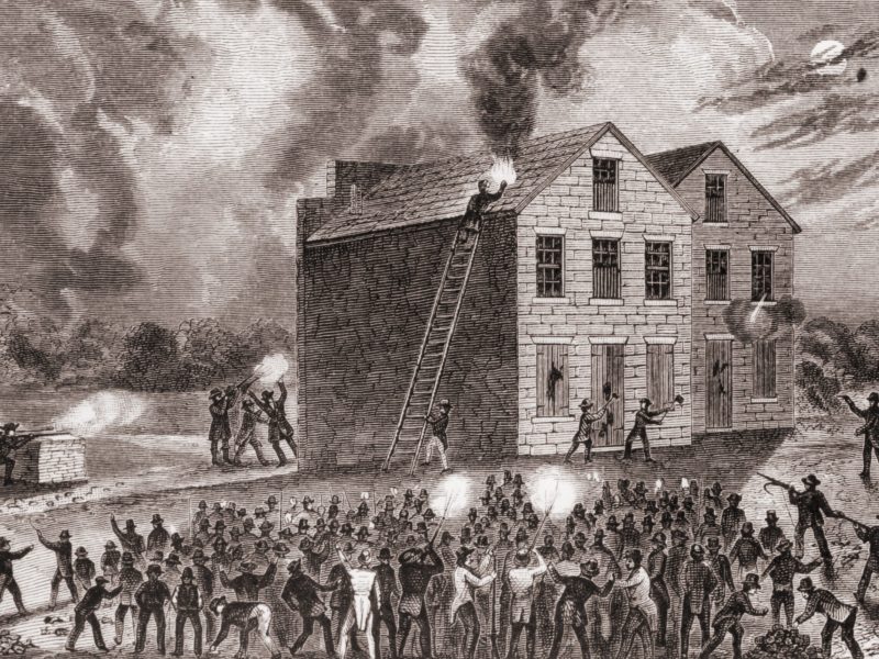 Riot at Lovejoy warehouse