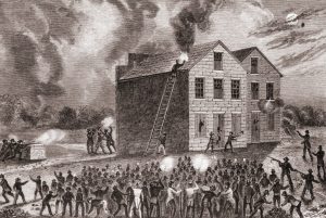 Riot at Lovejoy warehouse