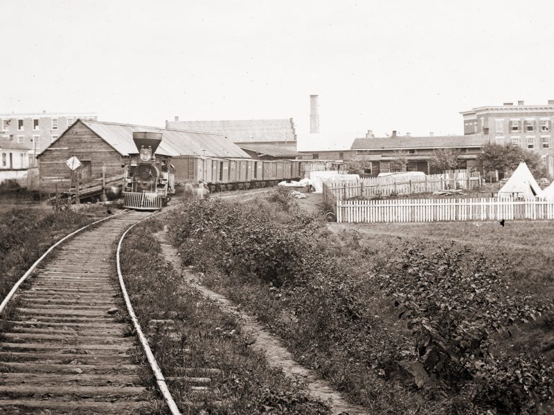 Railroad depot in Culpeper, Virginia