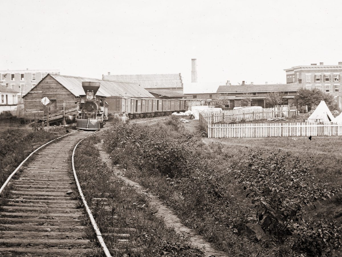 Railroad depot in Culpeper, Virginia