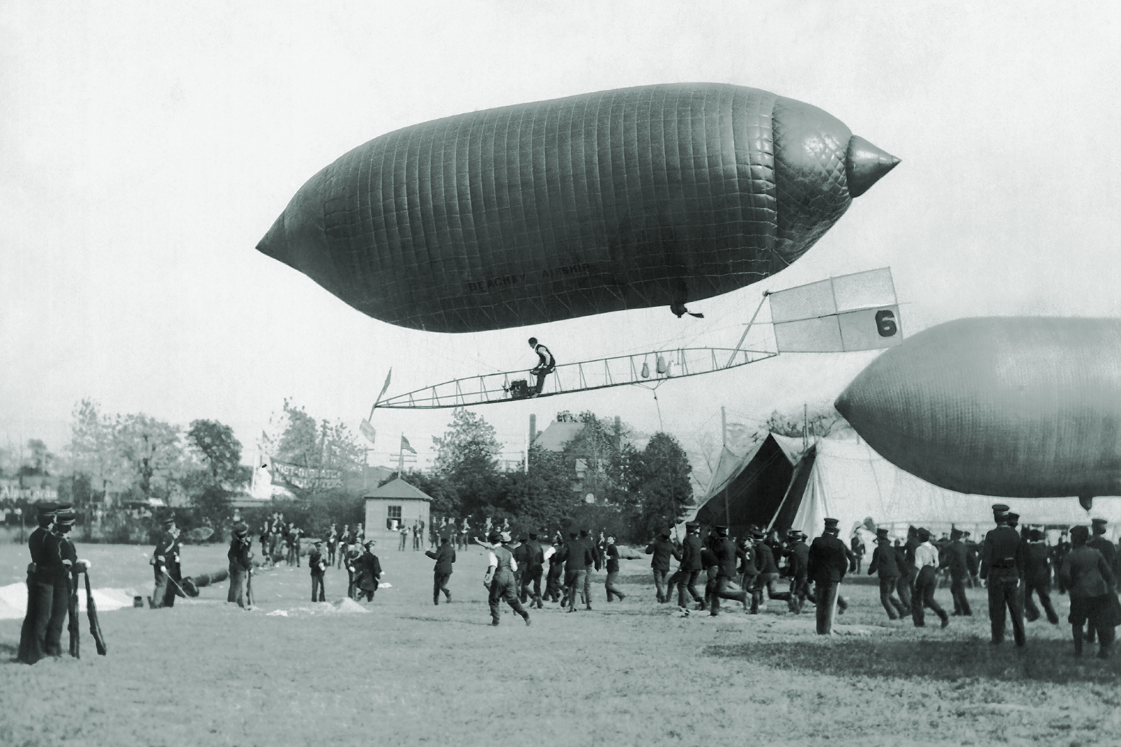 Man Flies. The story of Alberto Santos-Dumont Master of the Balloon.