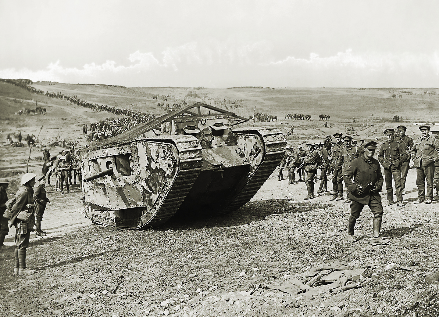 September 15 – British Mark I Tanks Go into Action - Museum of The American  G.I.