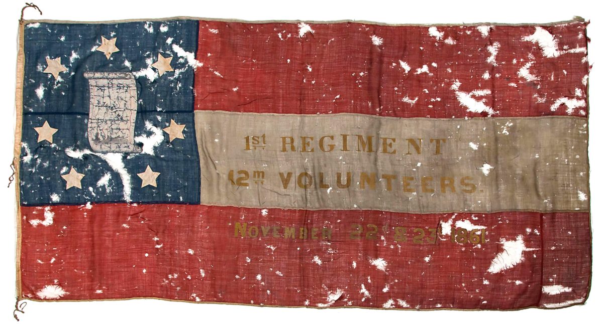 1st Alabama regiment flag