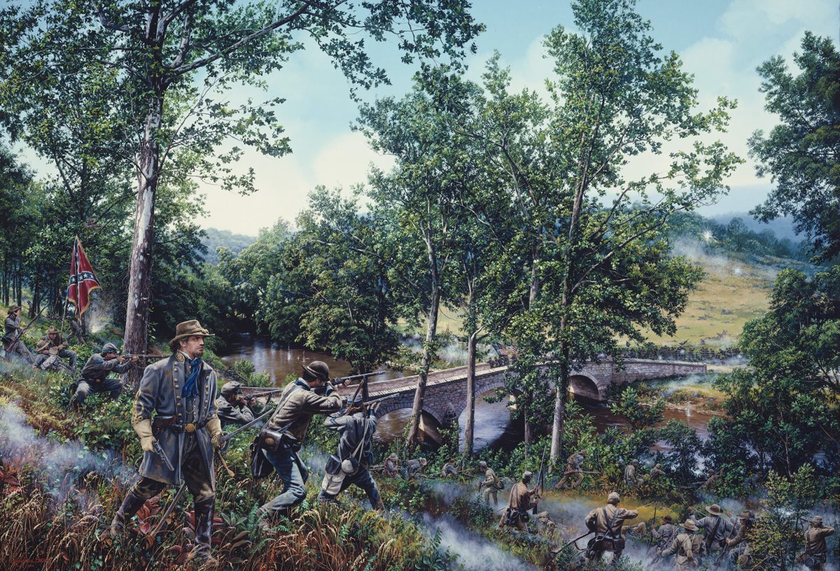 Georgians at Burnside Bridge