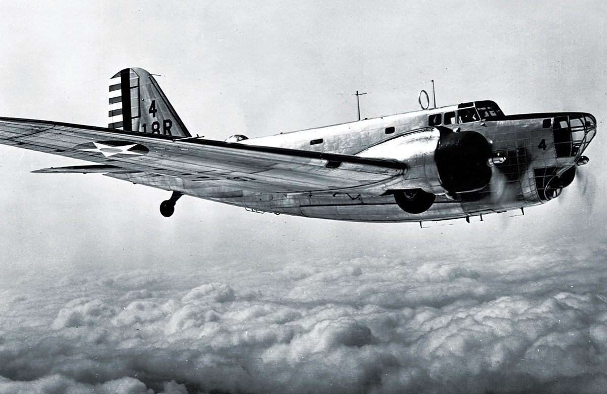 douglas-b-18-flight-military-aircraft
