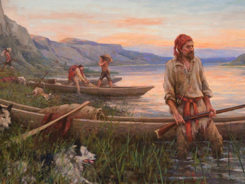 Todd Connor, 'Camp on the Upper Missouri'