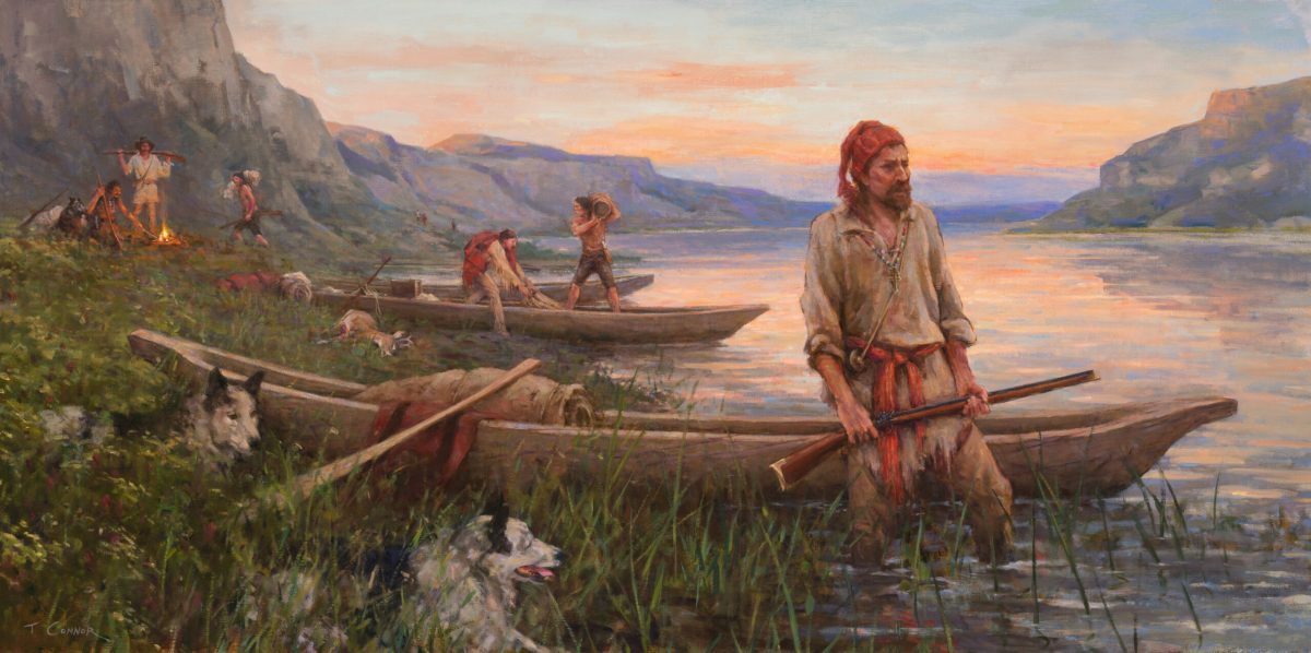 Todd Connor, 'Camp on the Upper Missouri'