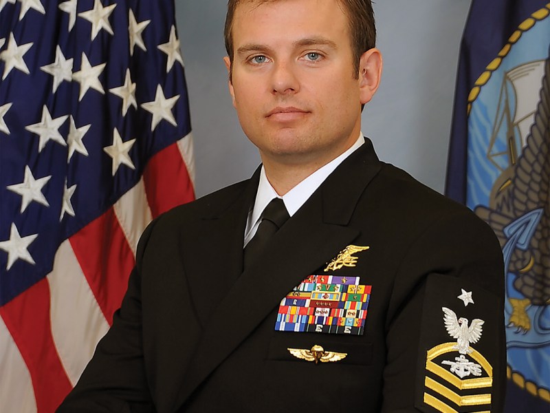 Photo of Senior Chief Special Warfare Operator (SEAL) Edward C. Byers Jr. will be awarded the Medal of Honor by President Barack Obama during a White House ceremony Feb. 29. Byers is receiving the medal for his actions during a 2012 rescue operation in Afghanistan. WASHINGTON (Feb. 24, 2016)