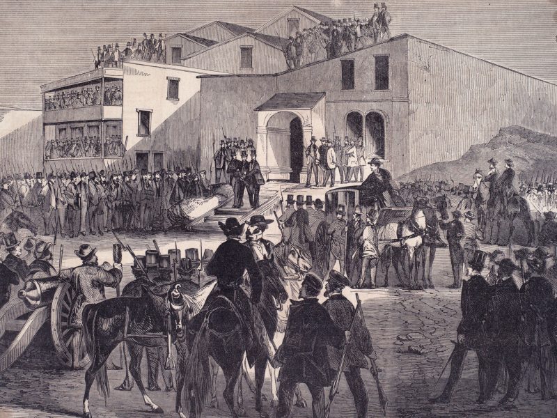 Vigilantes at San Francisco jail