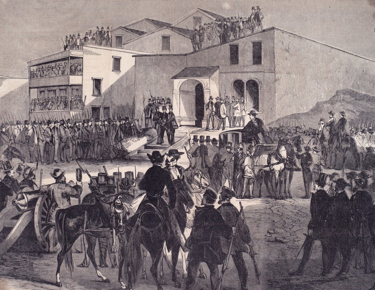 Vigilantes at San Francisco jail