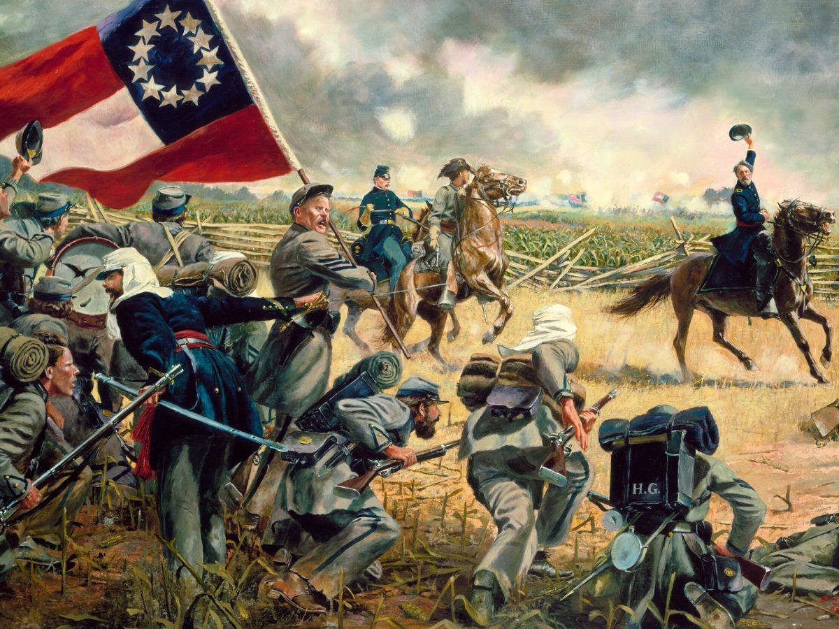 Barnard E. Bee rallies troops