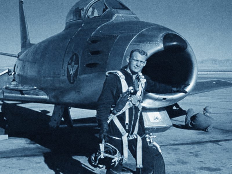 buzz-aldrin-korea-f-86-sabre