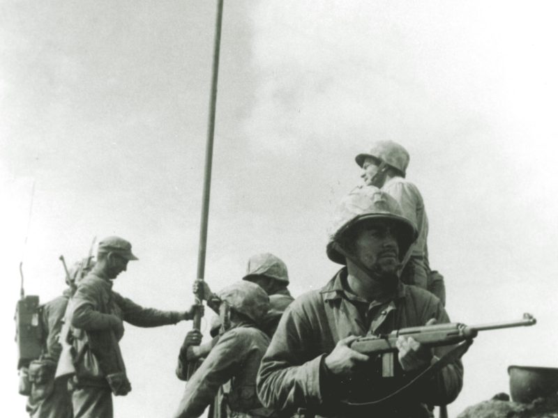 first-iwo-jima-flag-raising