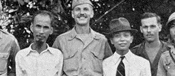 Ho, Giap and OSS Agent Henry Prunier